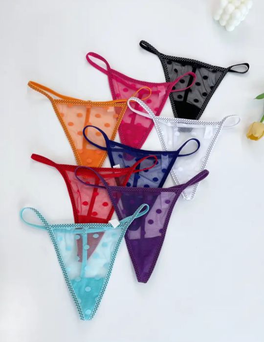 Жіночі стрінги 8 шт