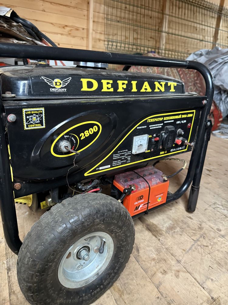 Бензиновый генетаро DEFIANT