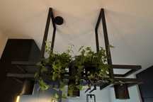 Lampa, żyradndol nad stół, wyspę podsufitowa, loft, industrial.
