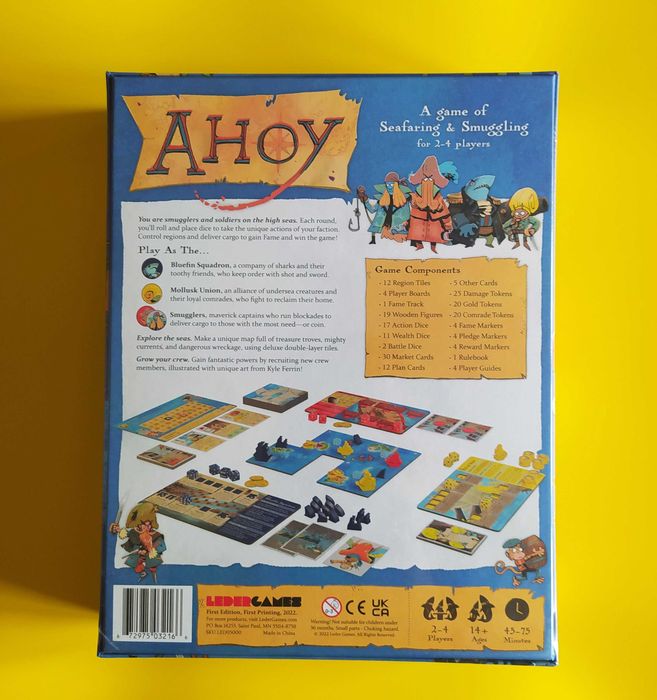 Jogo Tabuleiro Ahoy