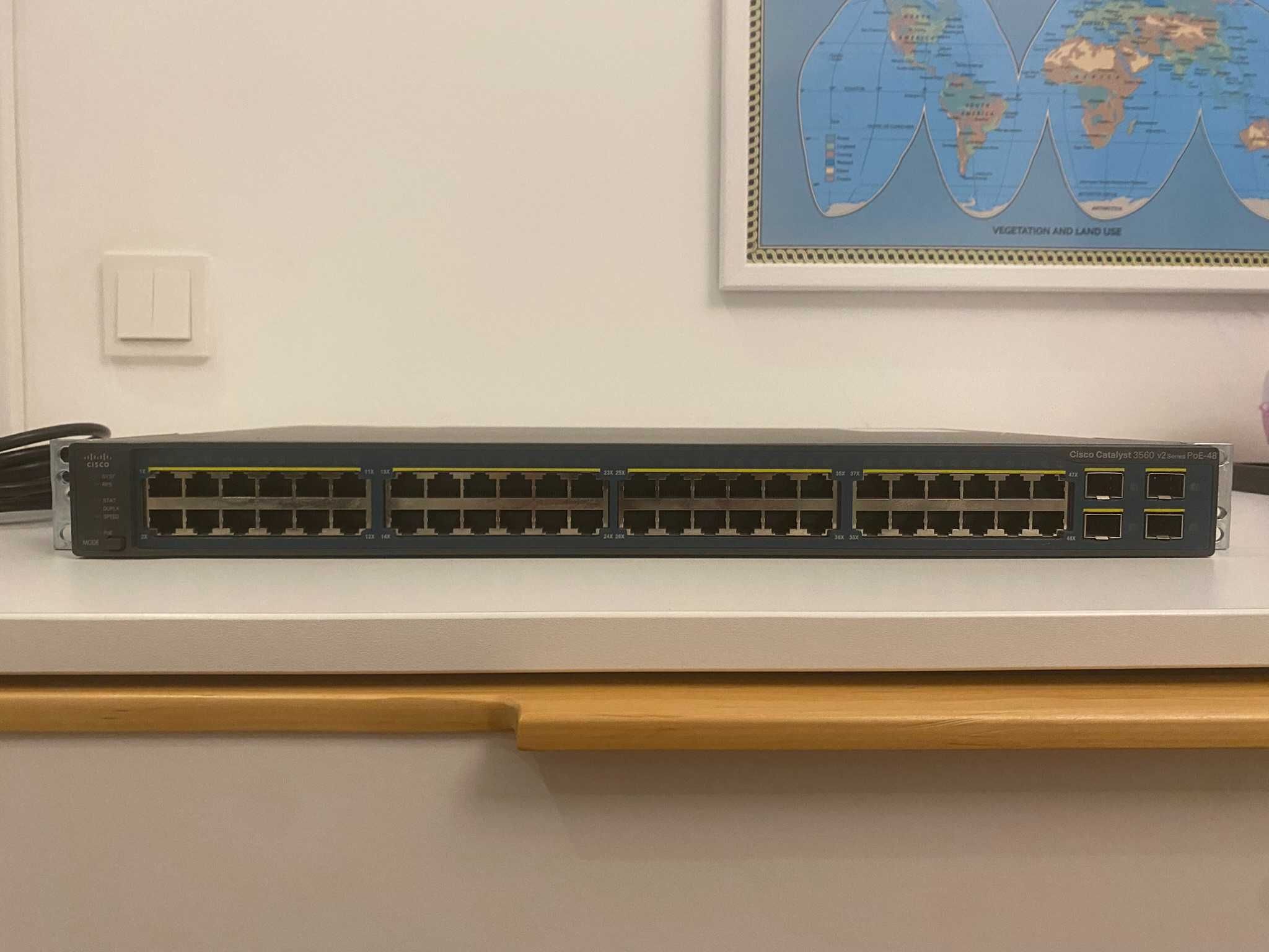 Комутатори Cisco Catalyst 3560 v2 Series PoE‑48