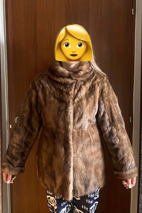 Шуба  норкова коротка