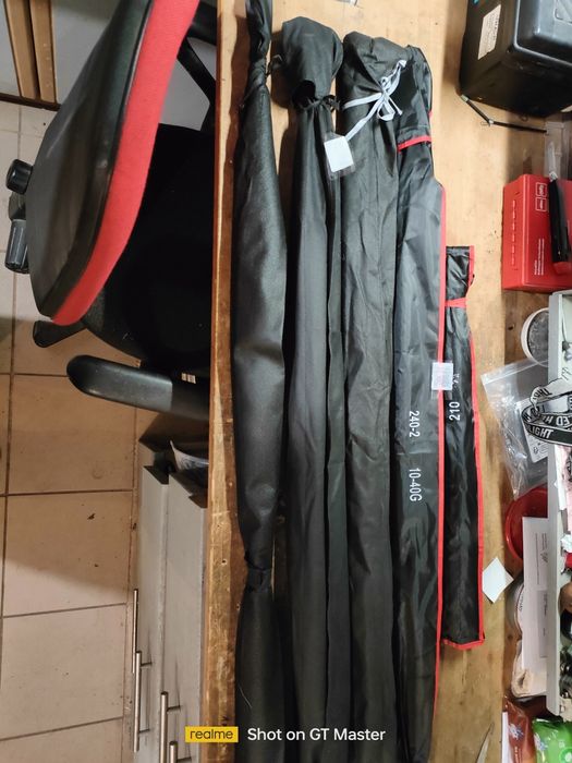 Zestaw wędek nowych i używanych