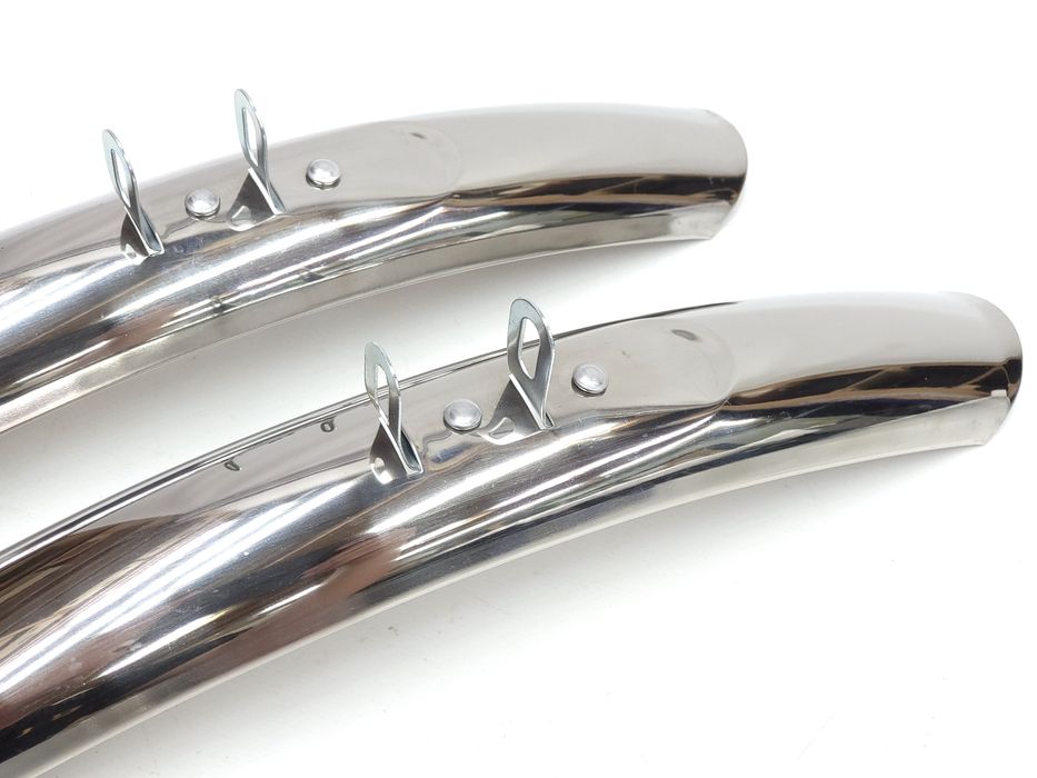 NOWE Błotniki krótkie chromowane ZZR Romet Sport Tempo Sprint