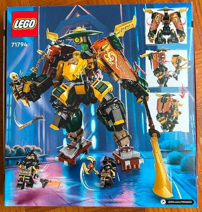 Lego Ninjago 71794 - Mechs Ninja de Lloyd e Arin (descontinuado)