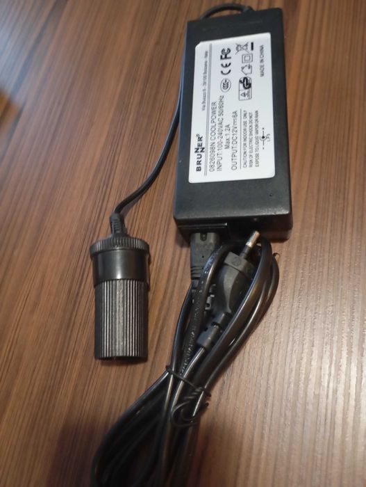 Zasilacz do lodówki samochodowej Coolpower - Brunner