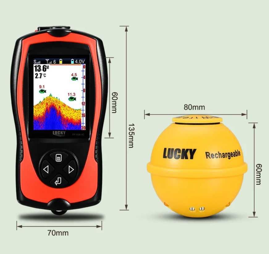 Беспроводной эхолот Lucky FF1108-1CWLA с датчиком