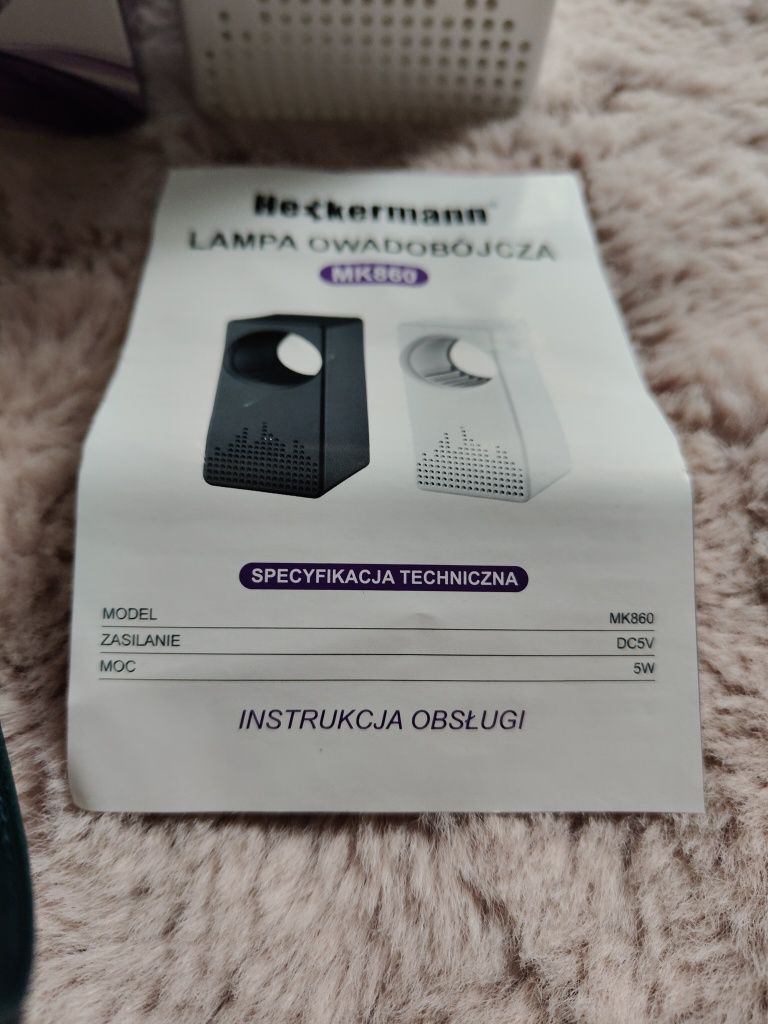 Nowa lampa owadobójcza