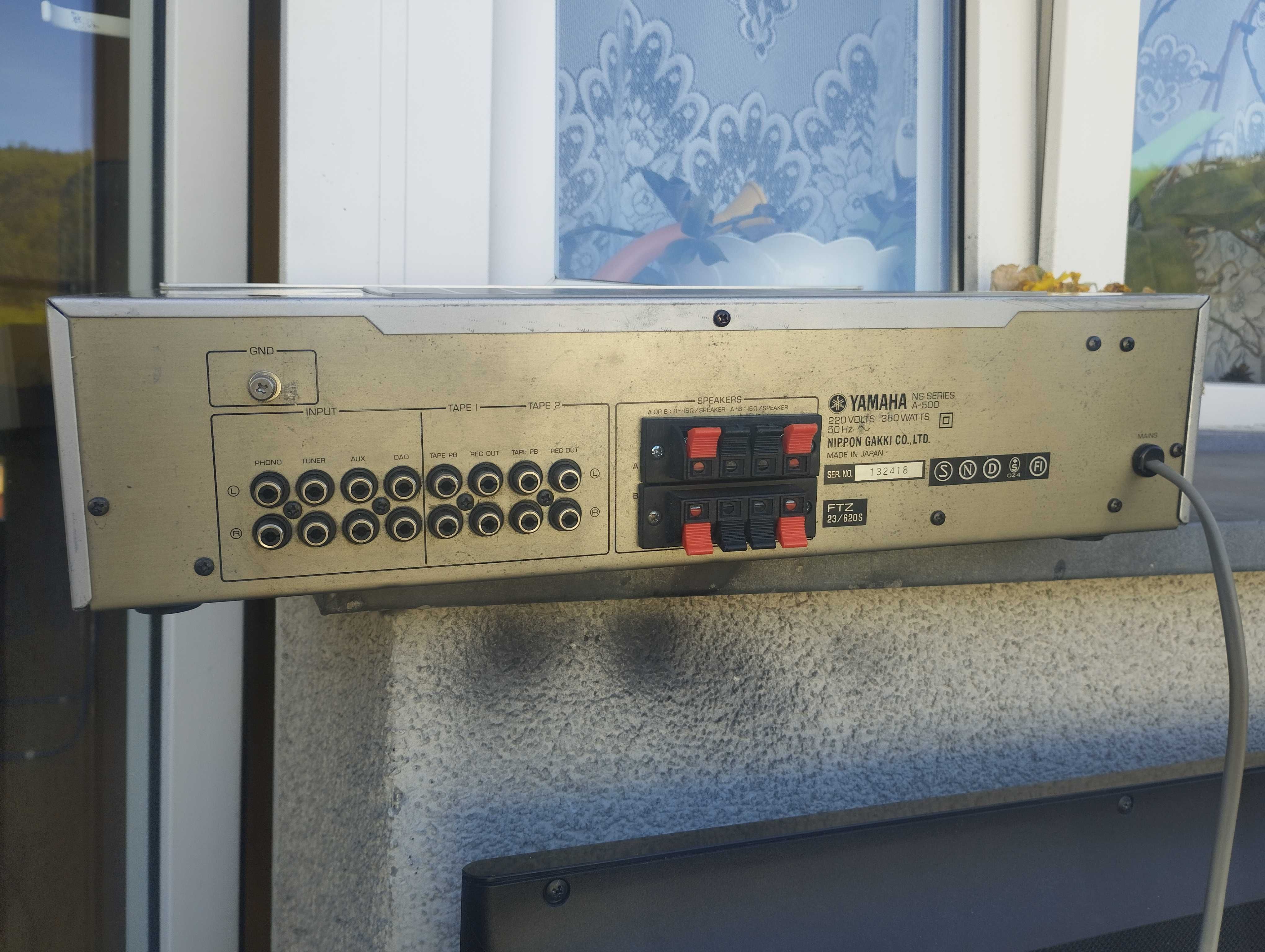 Wzmacniacz yamaha A-500 uszkodzony