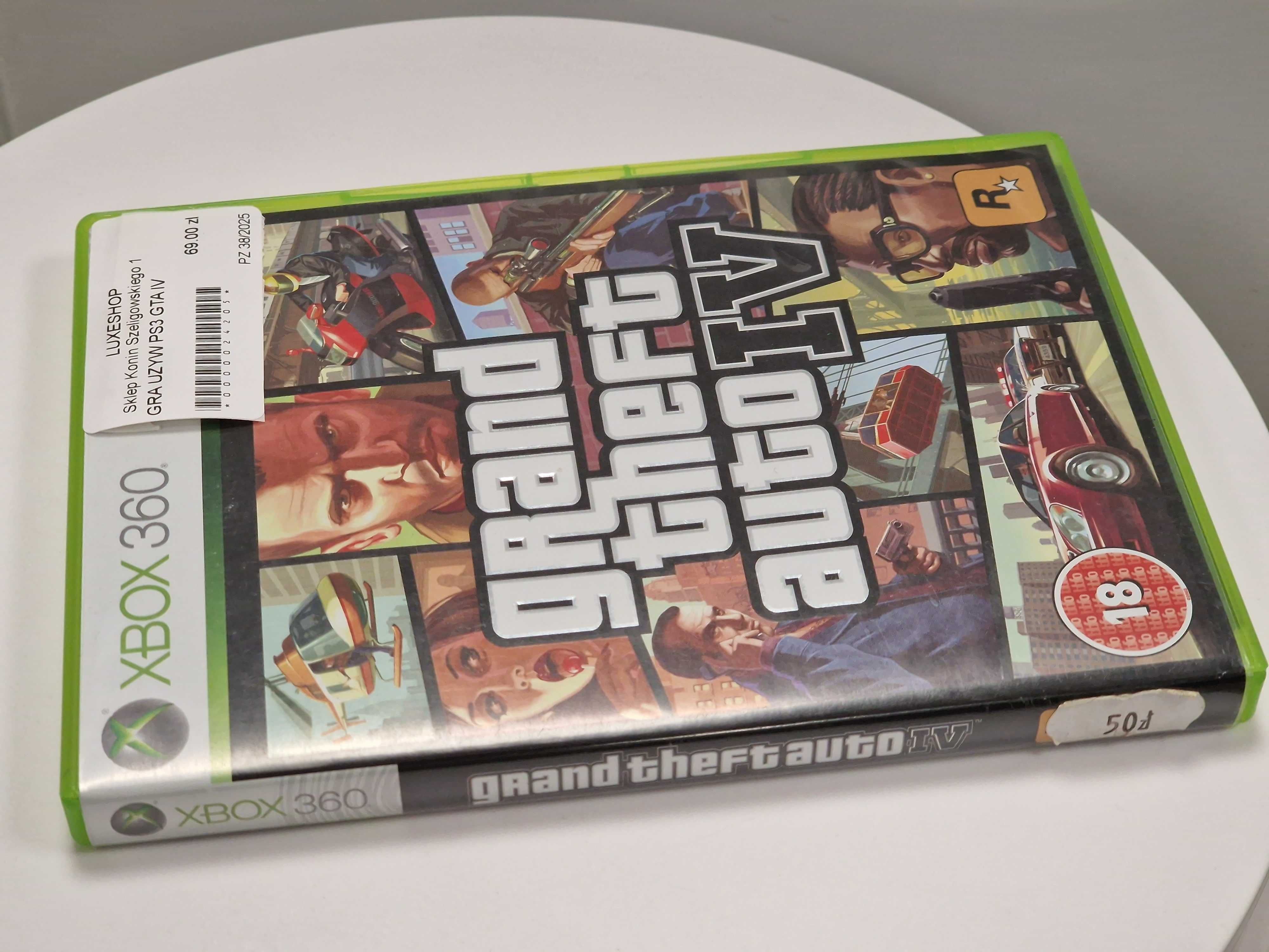 GTA IV Xbox 360 Sklep Zamiana