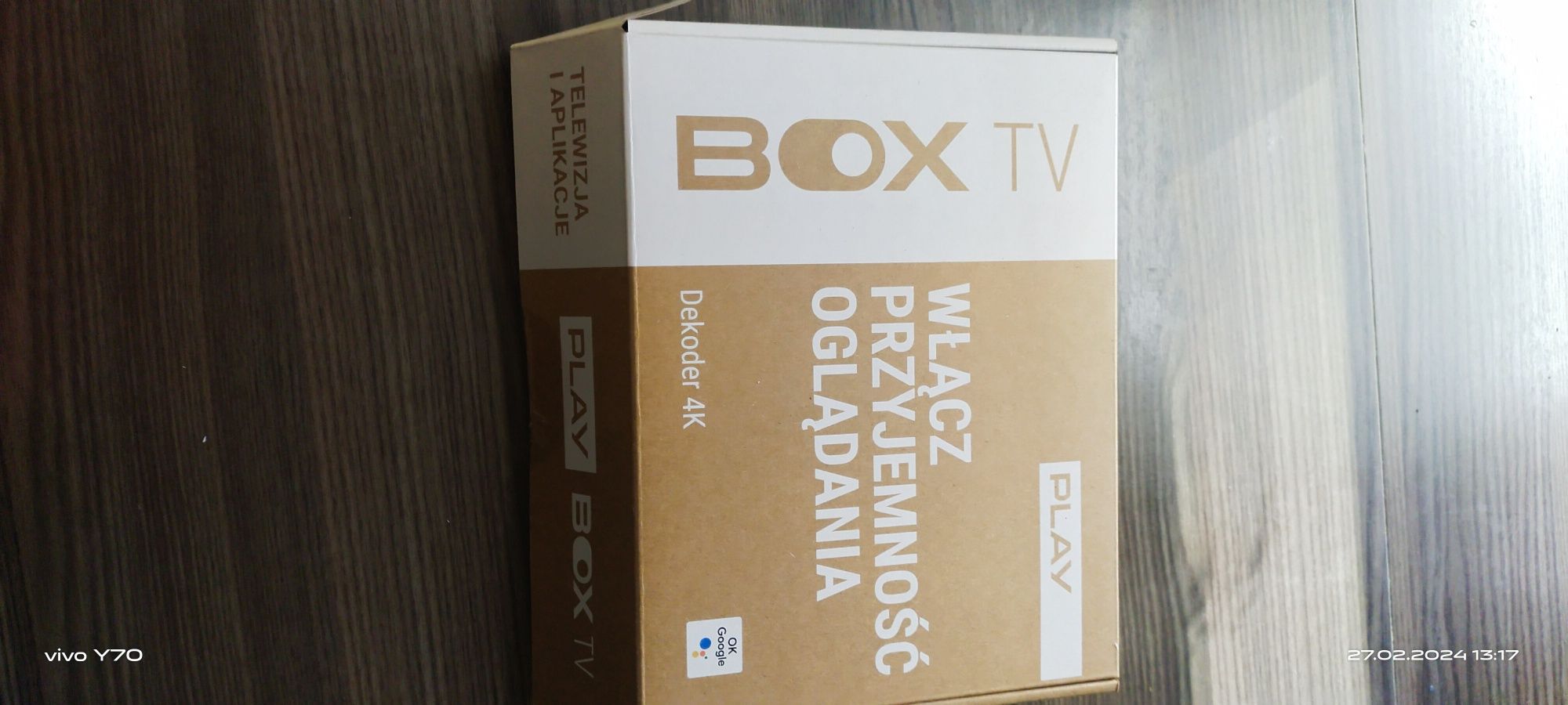 Promocja Play box TV NOWY