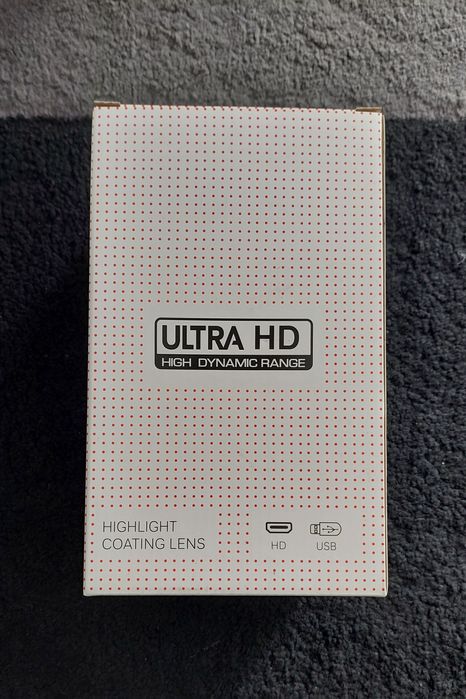 Projektor LED PRO biały + kabel zasilający i pilot