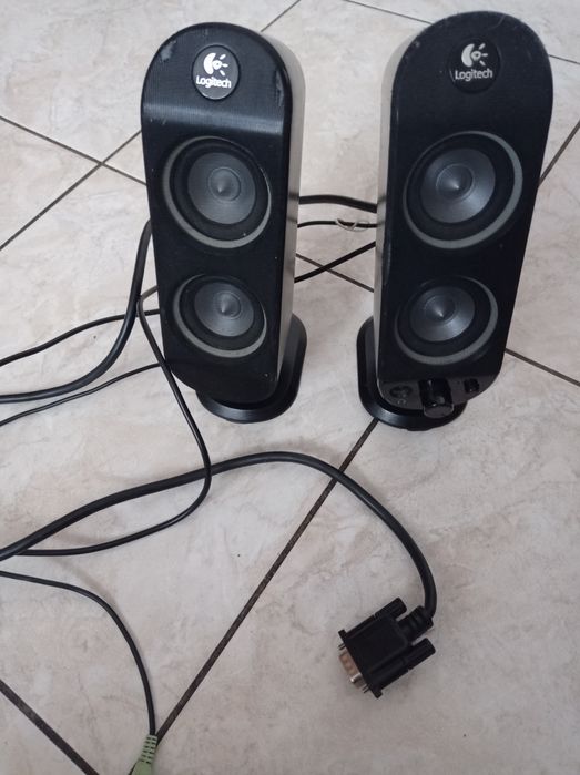 Głośniki Logitech komputerowe na subufer