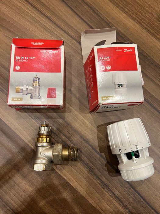 Терморегулятор термостат Danfoss Данфосс термостатический клапан