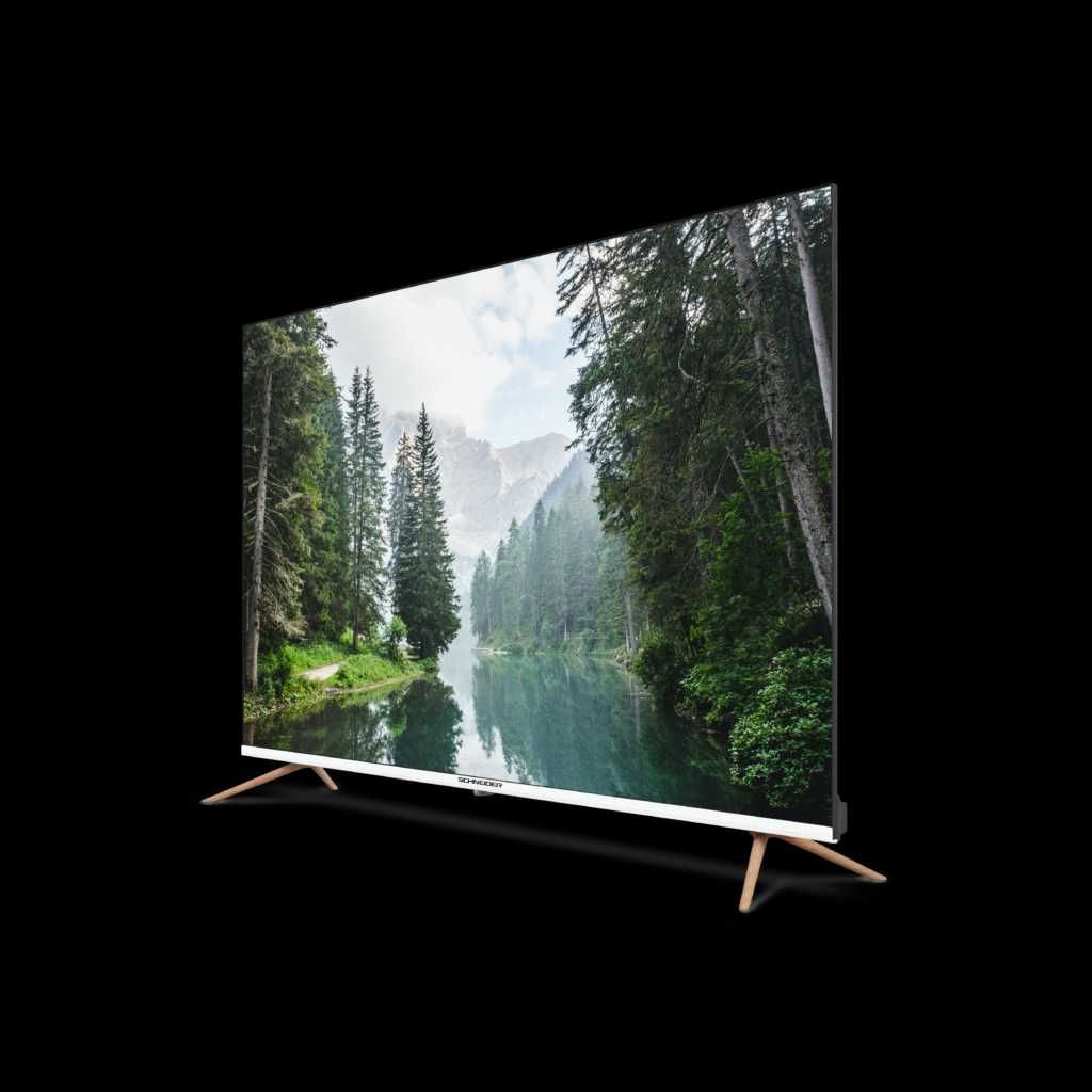 Телевизор 55 дюймов Schneider SC55S1FJORD (4K Smart TV Wi-Fi T2/S2)