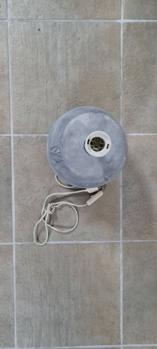 Candeeiros em cerâmica feitos à mão