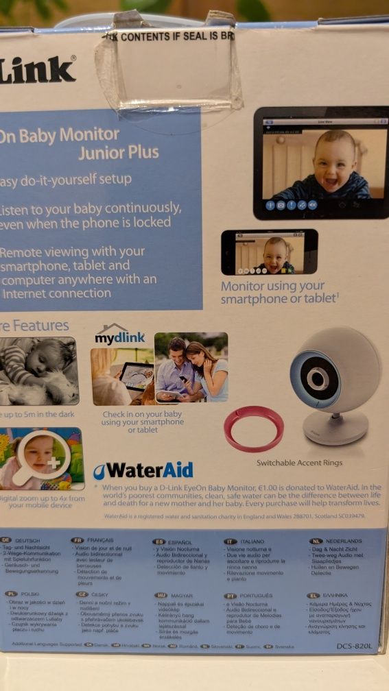 Kamera D-link EyeOn Baby Monitor