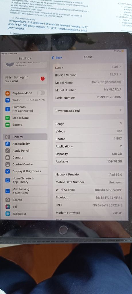 ipad 8 generacji