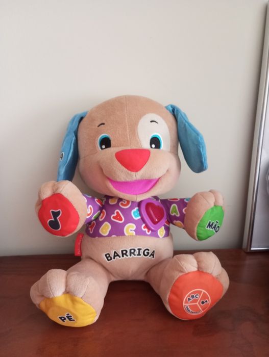 Peluche em cão com várias utilização