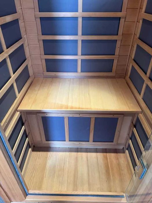Sauna infrarot infrared kabina na podczerwień radio głośniki dotykowa