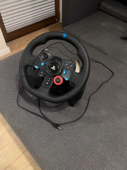 Logitech g29 z shifterem do PC, PS4 i PS5.