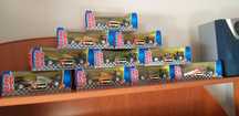 Conjunto de 6 Carrinhos F1 coleção burago