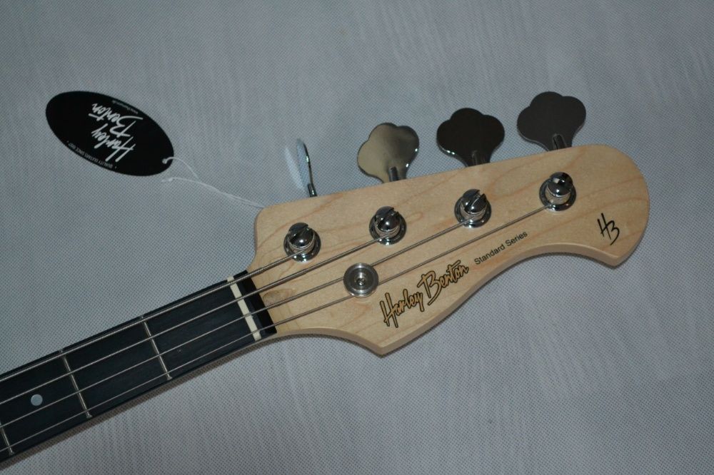 Harley Benton JB-20 BM NOWA gitara basowa - ustawiona!