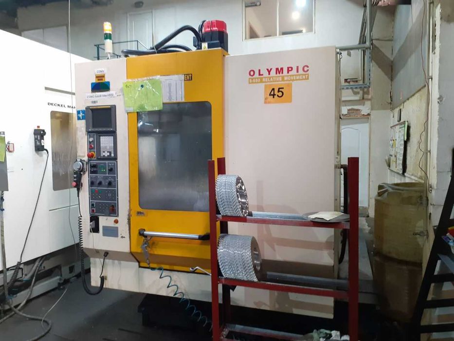 Вертикально-фрезерний верстат з ЧПУ OLYMPIC SEIKI S-650