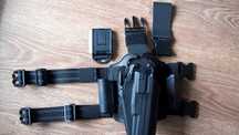 Platforma udowa na pistolet i akcesoria Glock, CZ 75, Colt 1911 i inne