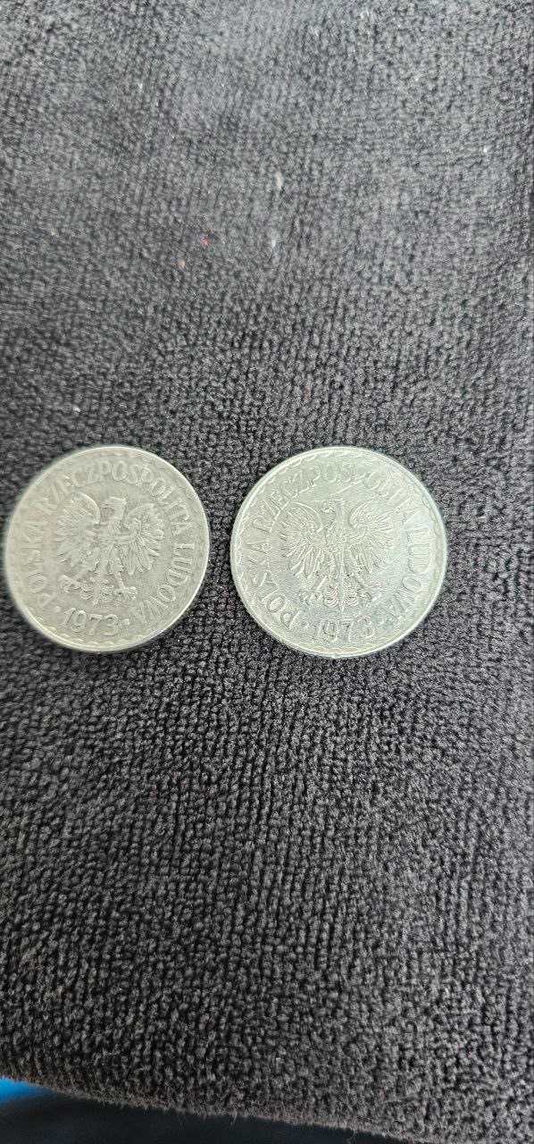 Sprzedam 2 monety 1 zl 1973