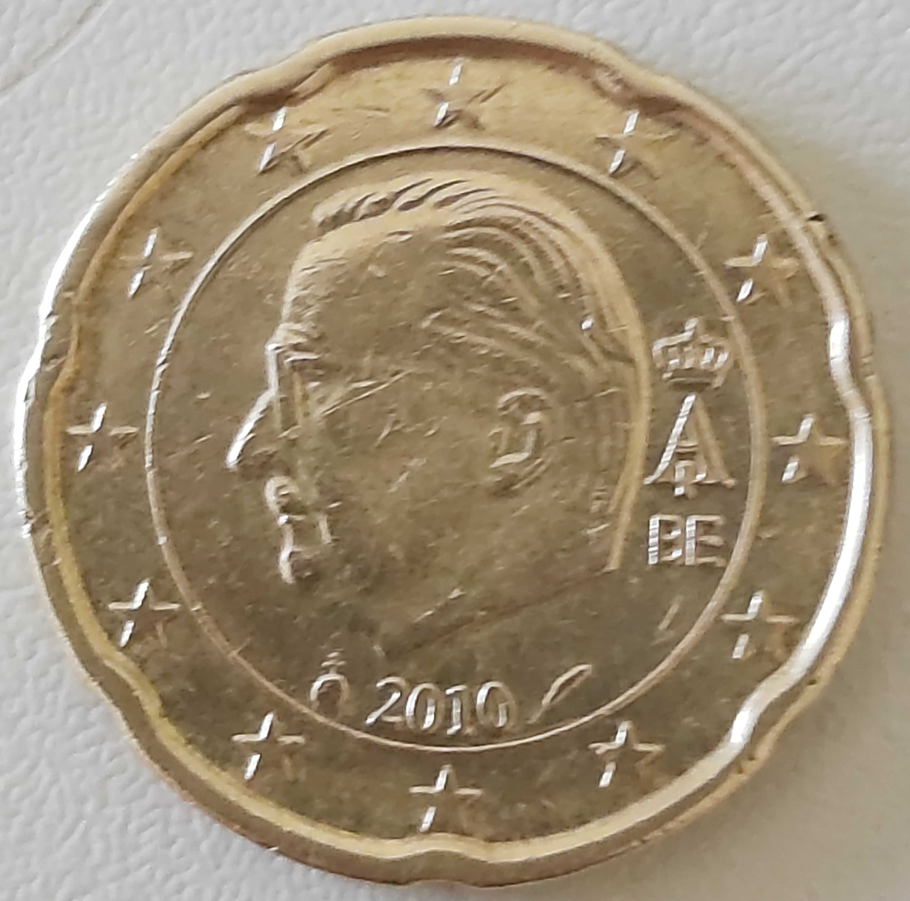 20 Cêntimos de 2010 da Bélgica, Alberto II