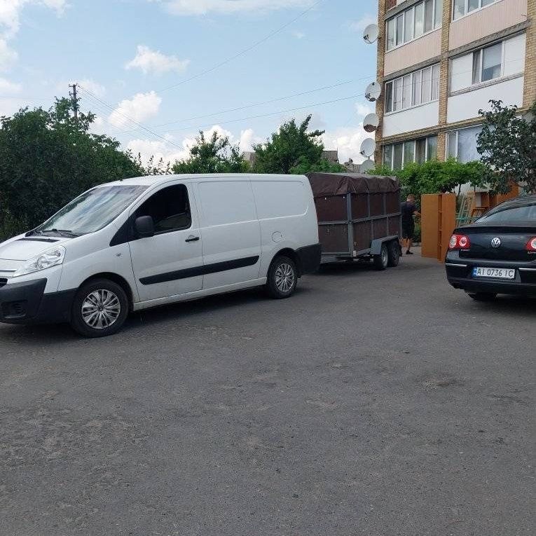 Вантажні перевезення мікроавтобусом з прицепом
