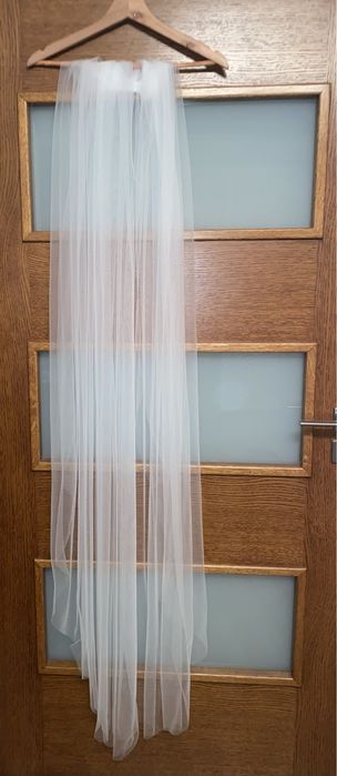 Welon ślubny, długi