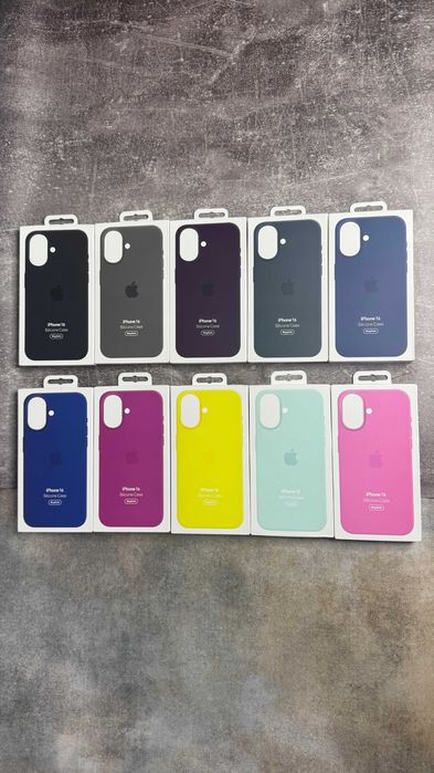 Чохол Silicone Case MagSafe з кнопкою + Animation iPhone 16 16 Pro Max