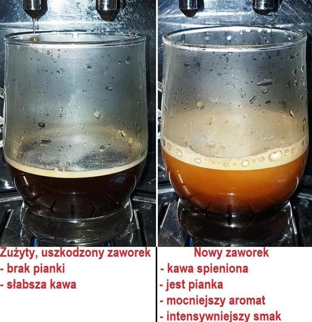 Uszczelki zaworek crema tłoka ekspres Krups EA80 EA84 EA85 EA88 EA89