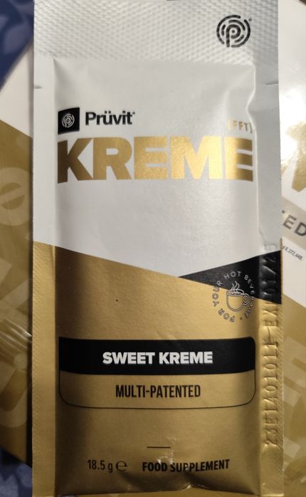 Caixa de 20 saquetas de Sweet Kreme da Pruvit
