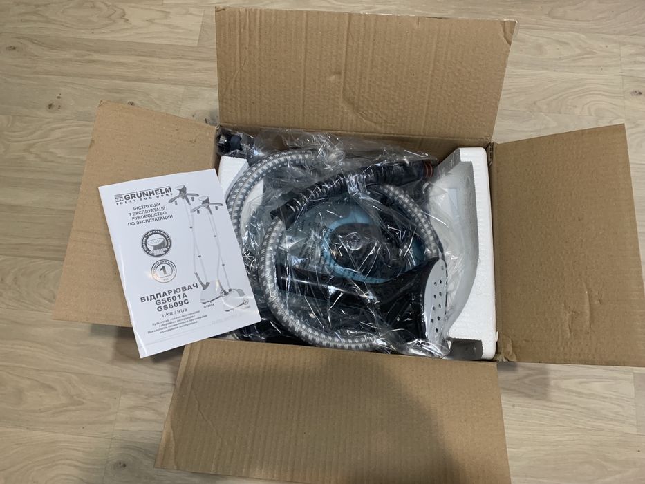 Відпарювач Grunhelm GS601A новий