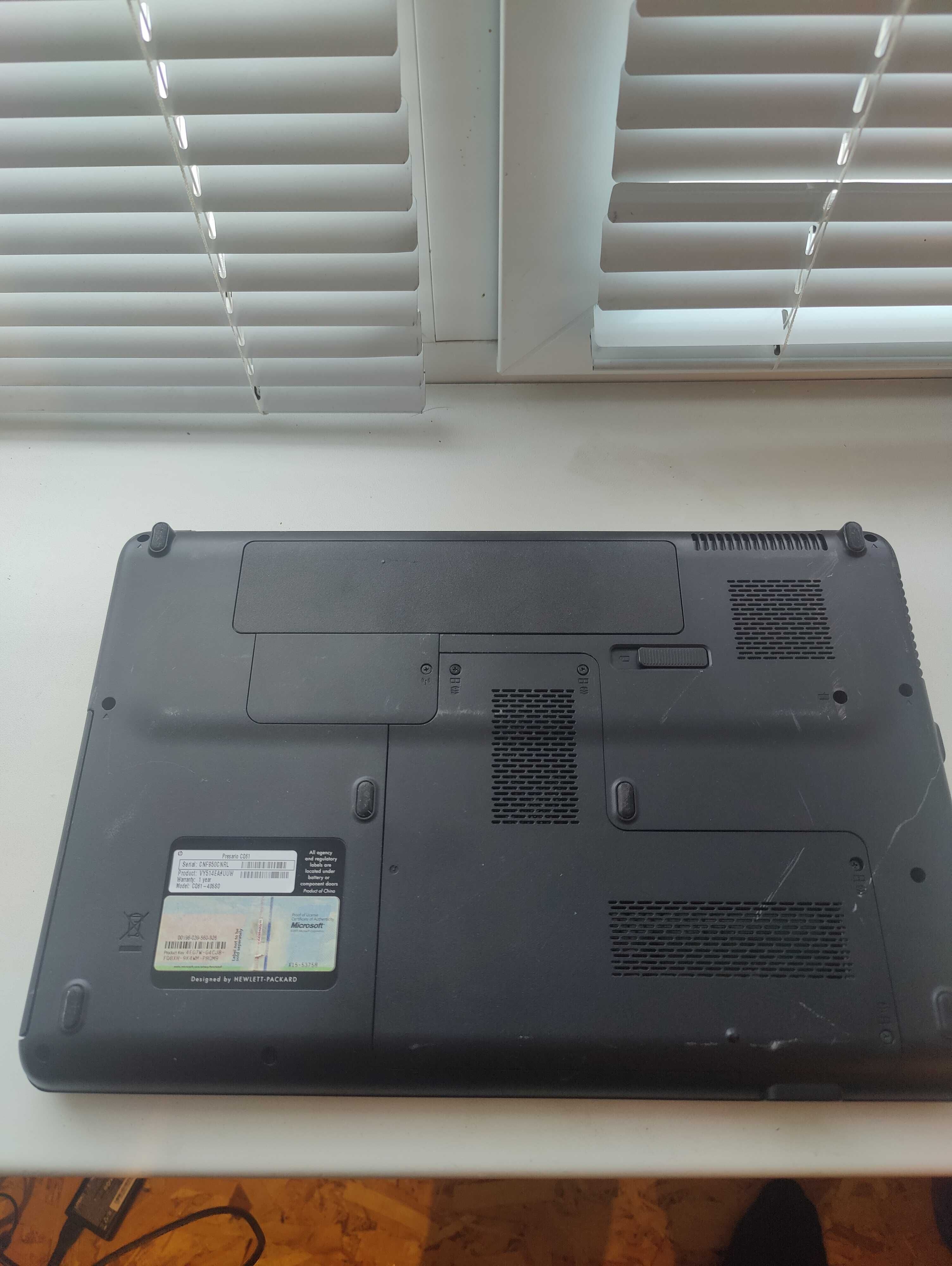 Compaq cq61 без зарядки