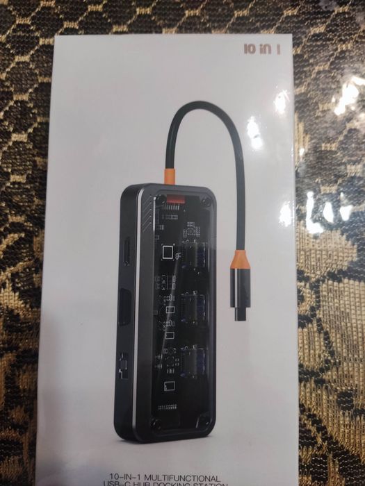 Хаб ASOMETECH 10 в 1