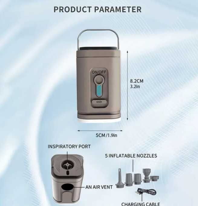 Бездротовий насос для лодок ,кругів,пакування речей...Якість!