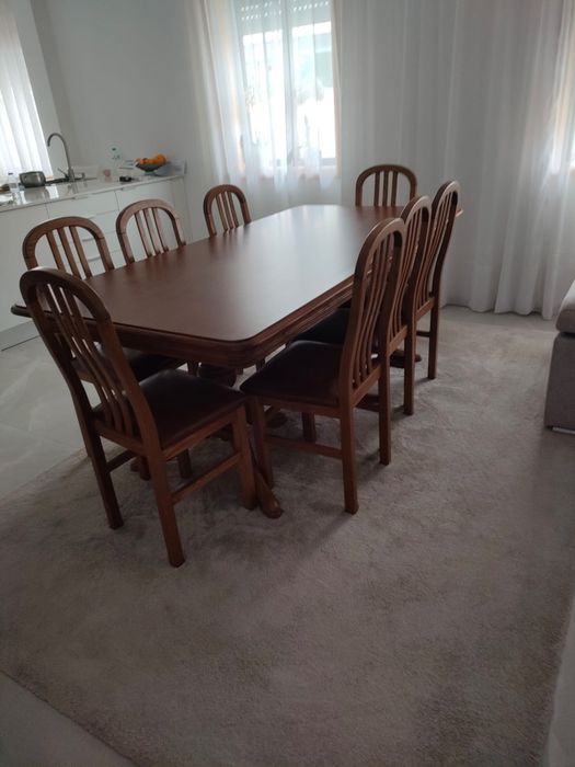 Mesa madeira maciça