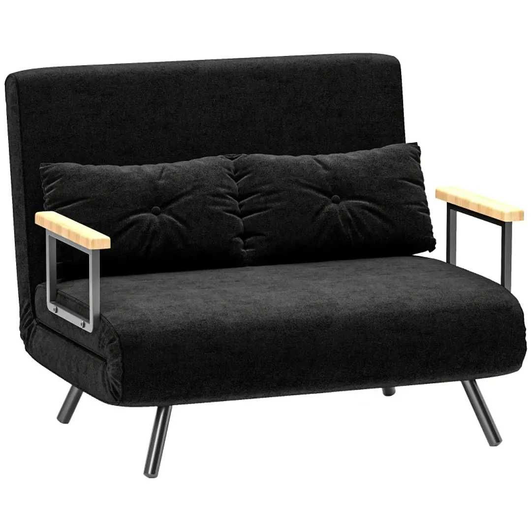 Sofá Cama Sofá Convertível em Cama de 2 Lugares  102x73x81 cm