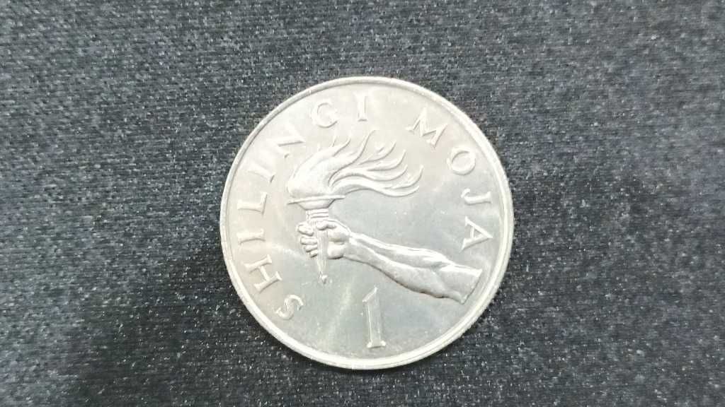 Moneta, Tanzania, 1 Shilingi, 1981,Stan 1/1