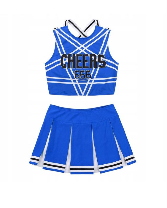 Diabelskie uczennice 666 Cheerleaderki cosplay. Kostium. Przebranie.