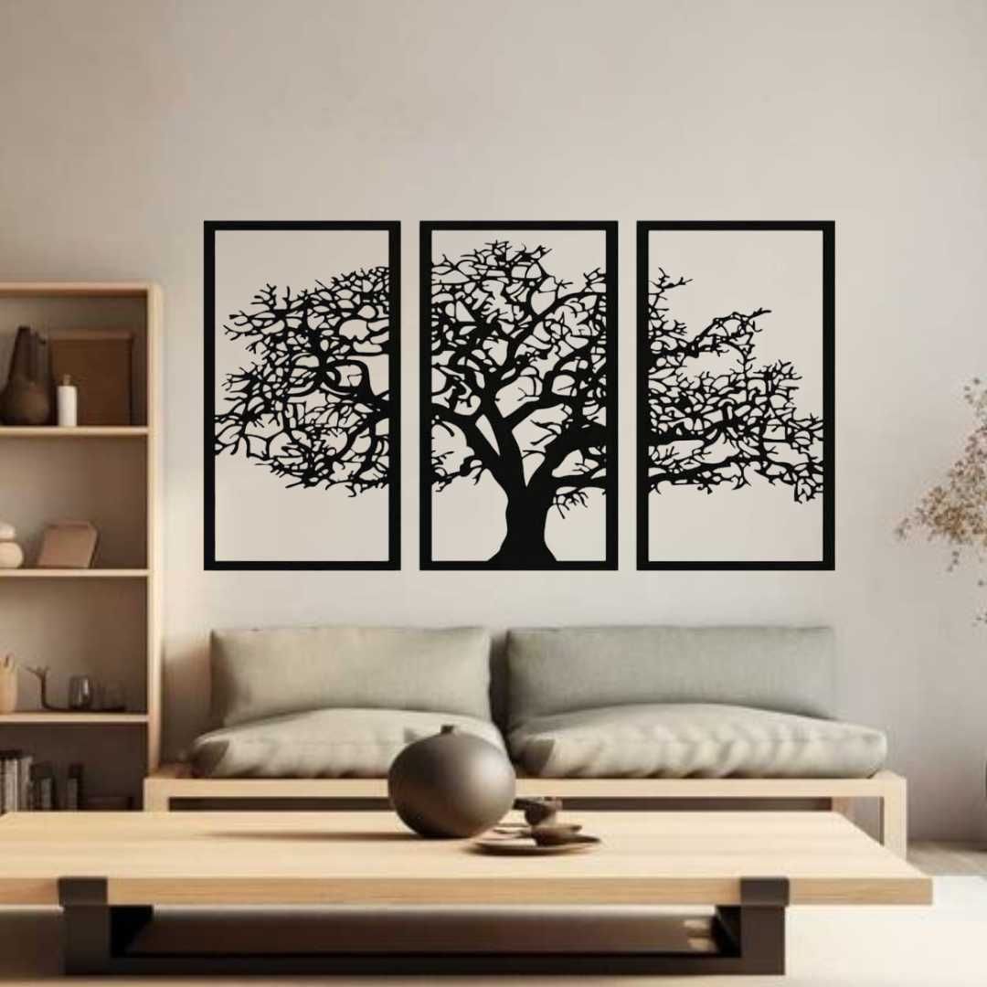 Obrazy ażurowe Drzewo w ramce 90 cm  XL