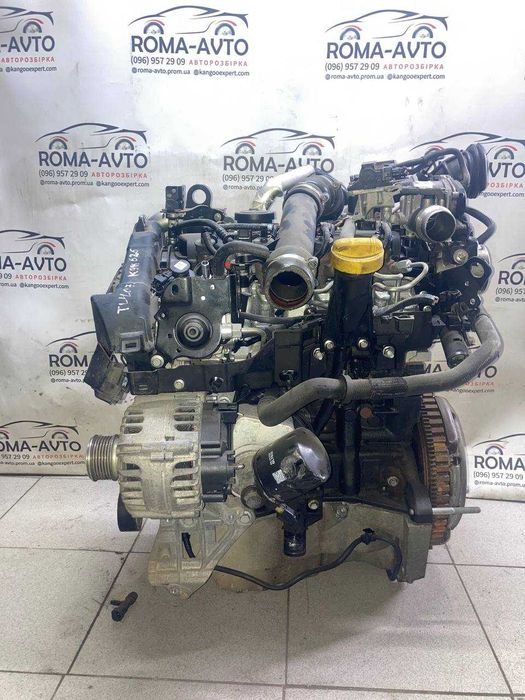 Двигун 1.5dci k9k612 Мотор Рено K9K626 Bosch Двигатель Renault k9k608