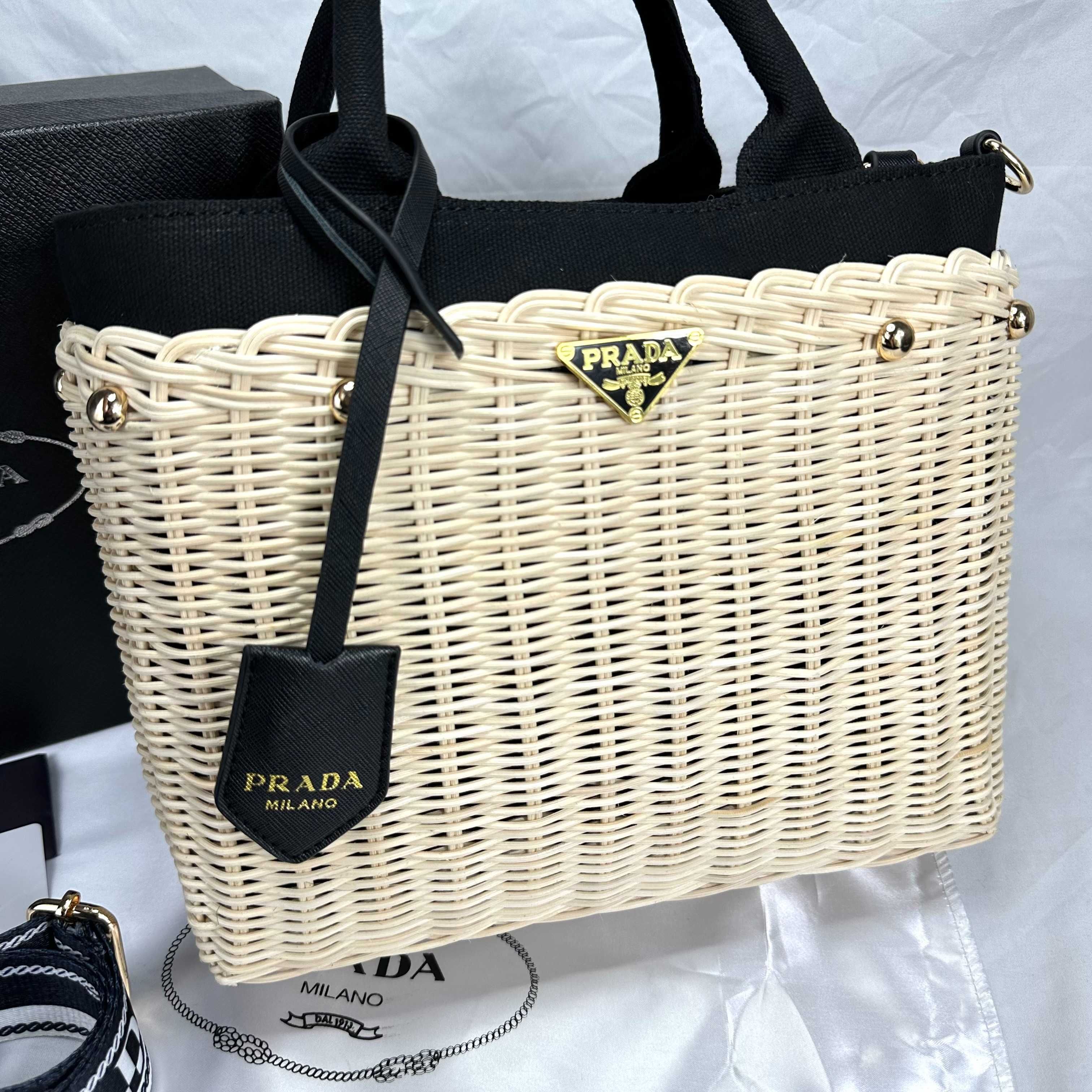 Torebka PRADA Prada Basket Bag z pudełkiem