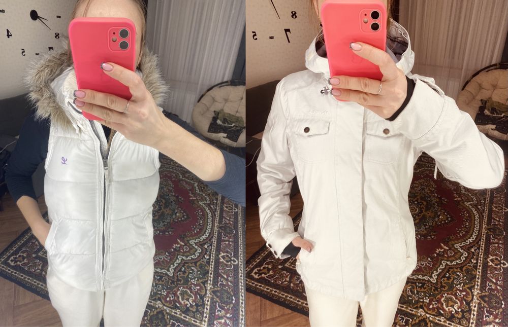 Гірськолижна куртка, жилетка