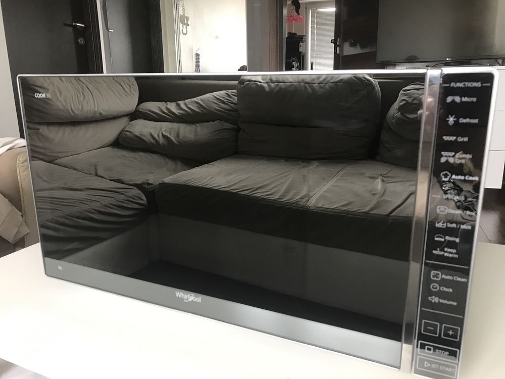 Mikrofalówka Whirpool MWP 304M jak nowa 30l pojemnosci moc 1400W