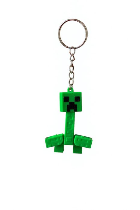 Іграшка Крипер у вигляді брелка з майнкрафт/minecraft
